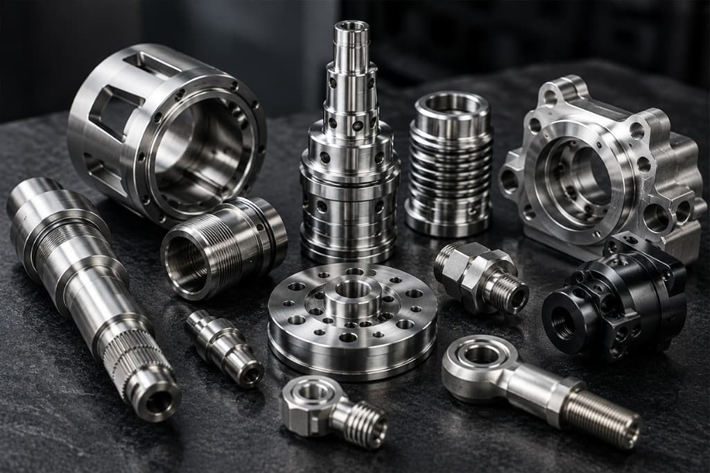 Precision CNC machined metal components for automotive applications