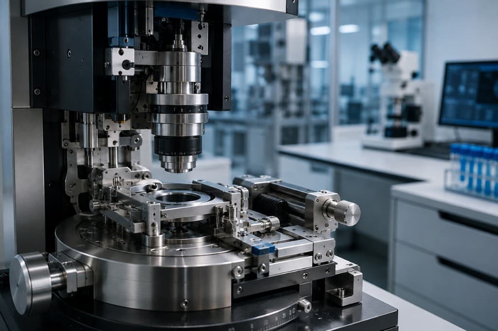 Precision laboratory instrumentation in a scientific research environment